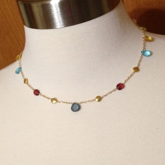 MARY LOUISE - Semi-Precious Stone Necklace - New, no Tag - Picture 1 of 4